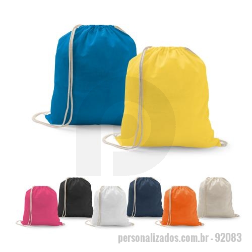 Mochila Ecol Gica Personalizada Mochila Saco Em Algod O